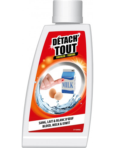 Détach'Tout Sang, Lait & Blanc d'Œuf 100ml