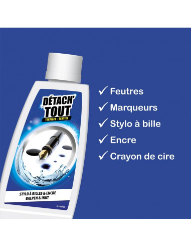 Détach'Tout Stylo Billes & Encre 100 Ml