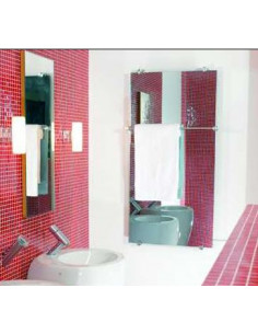 Miroir de salle de bain chauffant intelligent avec éclairage