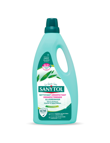 Sanytol - 2x Désinfectant Multi-Usages Spray 1l