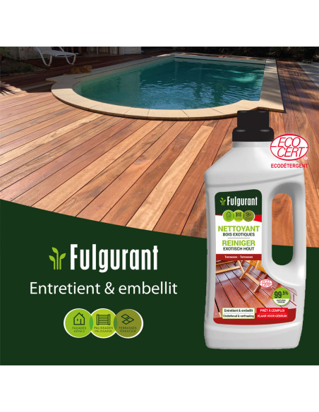 Fulgurant Nettoyant Bois Exotiques Ecocert  1l