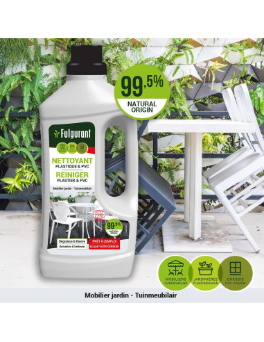 Fulgurant Nettoyant plastique & PVC Ecocert 1L