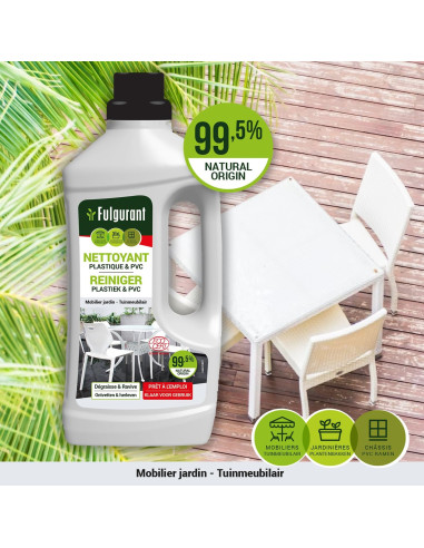 Fulgurant Nettoyant plastique & PVC Ecocert 1L
