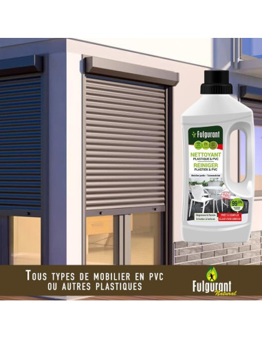 Fulgurant Nettoyant plastique & PVC Ecocert 1L