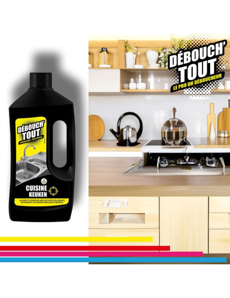 Déboucheur cuisine .