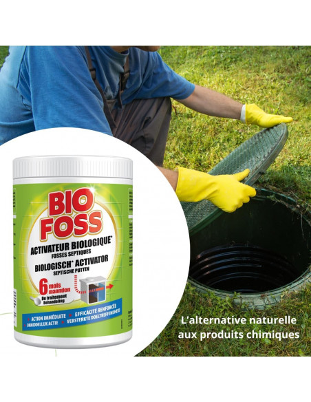 Bio Foss Activateur Biologique Fosses Septiques 12 mois