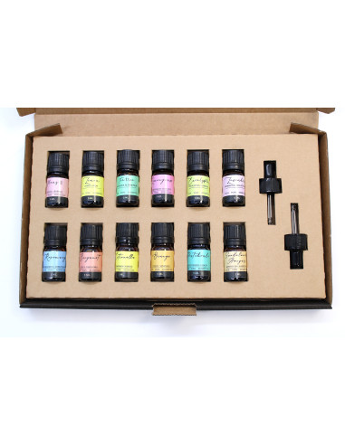 Set Aromathérapie - Huiles Essentielles Le Top...
