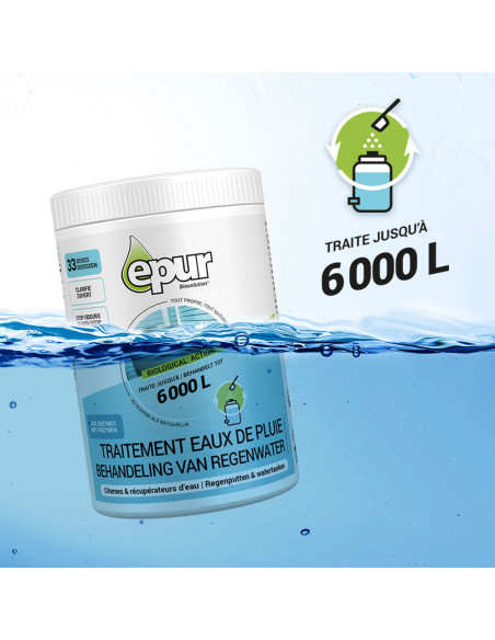Promo Duo Pack Traitement Eaux de Pluie 1 Kg