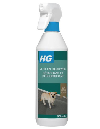 HG désodorisant ultrapuissant chien 500 ml