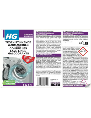 HG - Contre les lave-linge malodorants