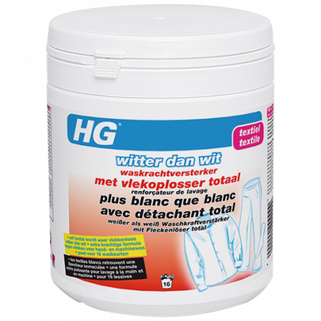 HG - Plus Blanc Que Blanc avec Renforçateur de Lavage