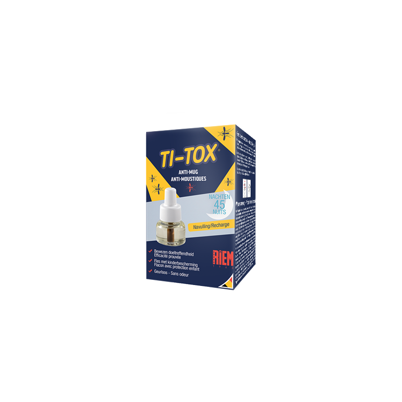 Riem Ti-Tox Moustiques - Recharge Liquide