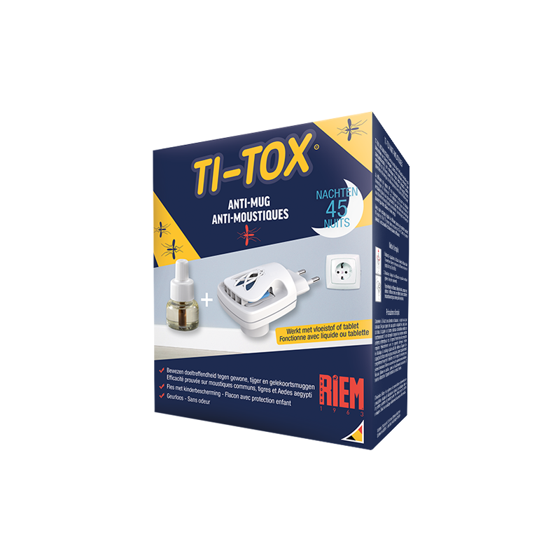 Riem Ti-Tox Anti- Moustiques - Recharges Liquides