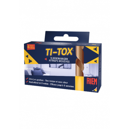 Ti-Tox  Attrape-Mouches - 4 Stuks / Pièces